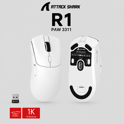 ATTACK SHARK R1 Wireless Gaming Mouse