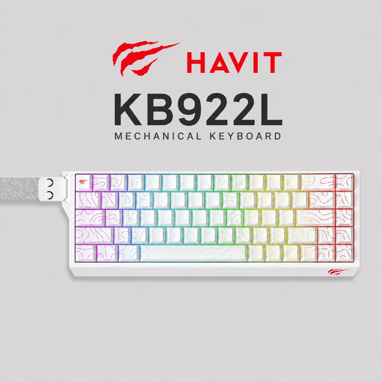 Havit KB922L Mechanical Gaming Keyboard - Red Switch